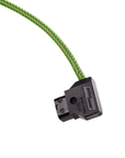 Custom Color Lemo 2 Pin Power Cable - Green, D-tap connector View: Cinema & Video Production Tools