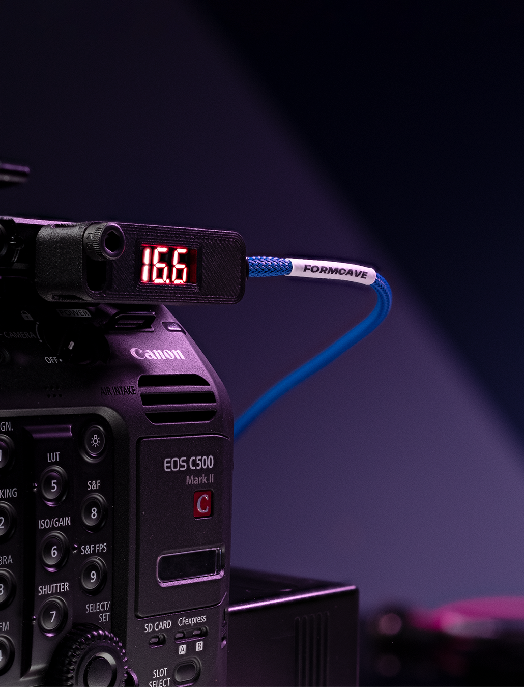 Digital Volt Meter For Cinema Batteries & Accessories | D-Tap