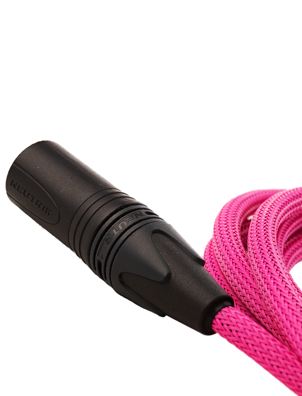 Custom Color 3 Pin XLR Cable - Pink, Neutrik XLR Connector View: Cinema & Video Production Sound Tools