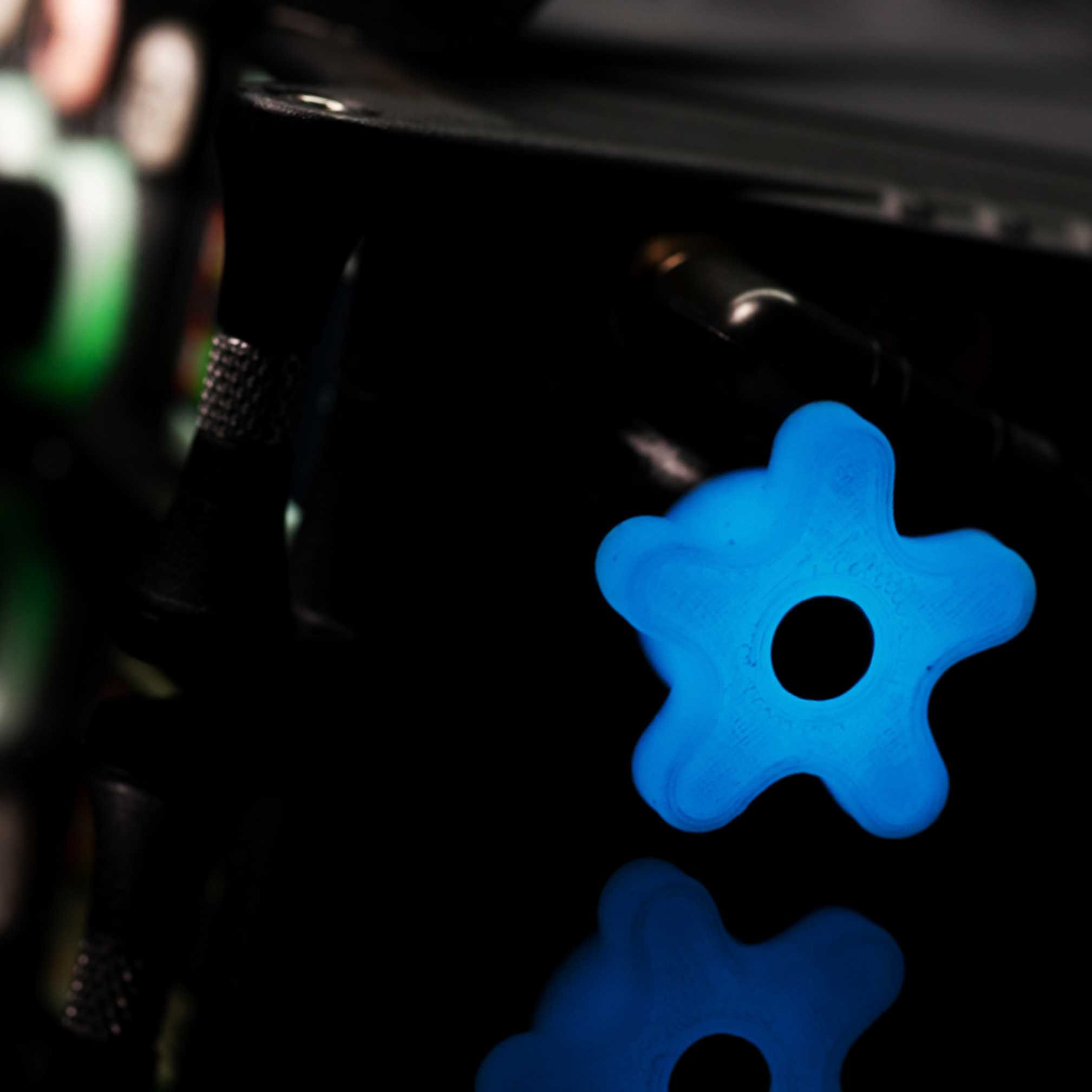 Mixer Volume Knob Extender | Glow In The Dark